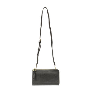 Metallic Graphite Karina Convertible Wristlet & Wallet