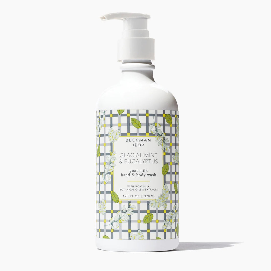 Glacial Mint & Eucalyptus Goat Milk Hand & Body Wash - Indie Indie Bang! Bang!