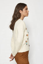 Load image into Gallery viewer, Floral Embroidered Short Knit Cardigan - Indie Indie Bang! Bang!