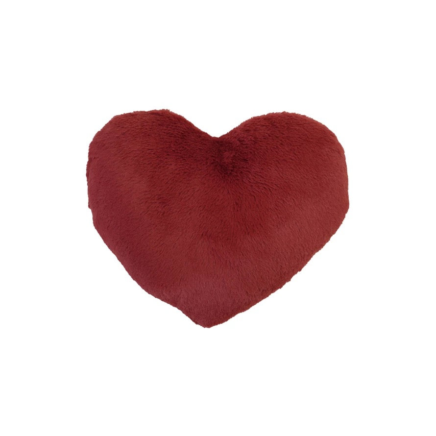 Heart Faux Fur Pillow - Indie Indie Bang! Bang!