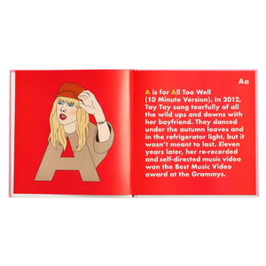 Taylor Swift | TSwift Alphabet Legends Book - Indie Indie Bang! Bang!