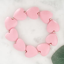 Load image into Gallery viewer, Heart Bracelet Pink - Indie Indie Bang! Bang!