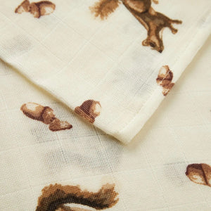 Chipmunk Bamboo Swaddle - Indie Indie Bang! Bang!