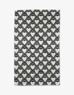 Heartthrob Onyx Tea Towel - Indie Indie Bang! Bang!