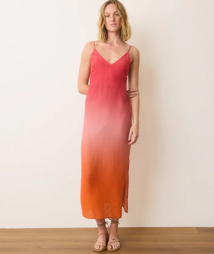 Warm Ombre Slip Dress by Marine Layer - Indie Indie Bang! Bang!