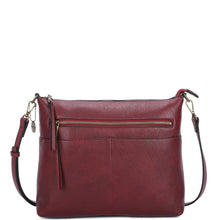 Load image into Gallery viewer, Zoe Two Tone Classic Vegan Leather Brass Toned Crossbody - Indie Indie Bang! Bang!