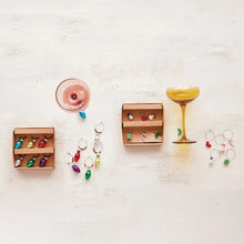 Load image into Gallery viewer, Festive Wine Glass Charms