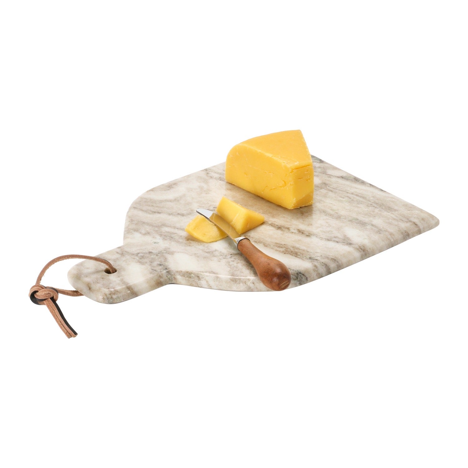 Marble Tree Cheese/Cutting Board with Canape Knife - Thumbnail 4