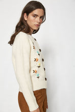 Load image into Gallery viewer, Floral Embroidered Short Knit Cardigan - Indie Indie Bang! Bang!