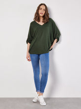 Load image into Gallery viewer, Soft-Toutch Oversized Batwing Top