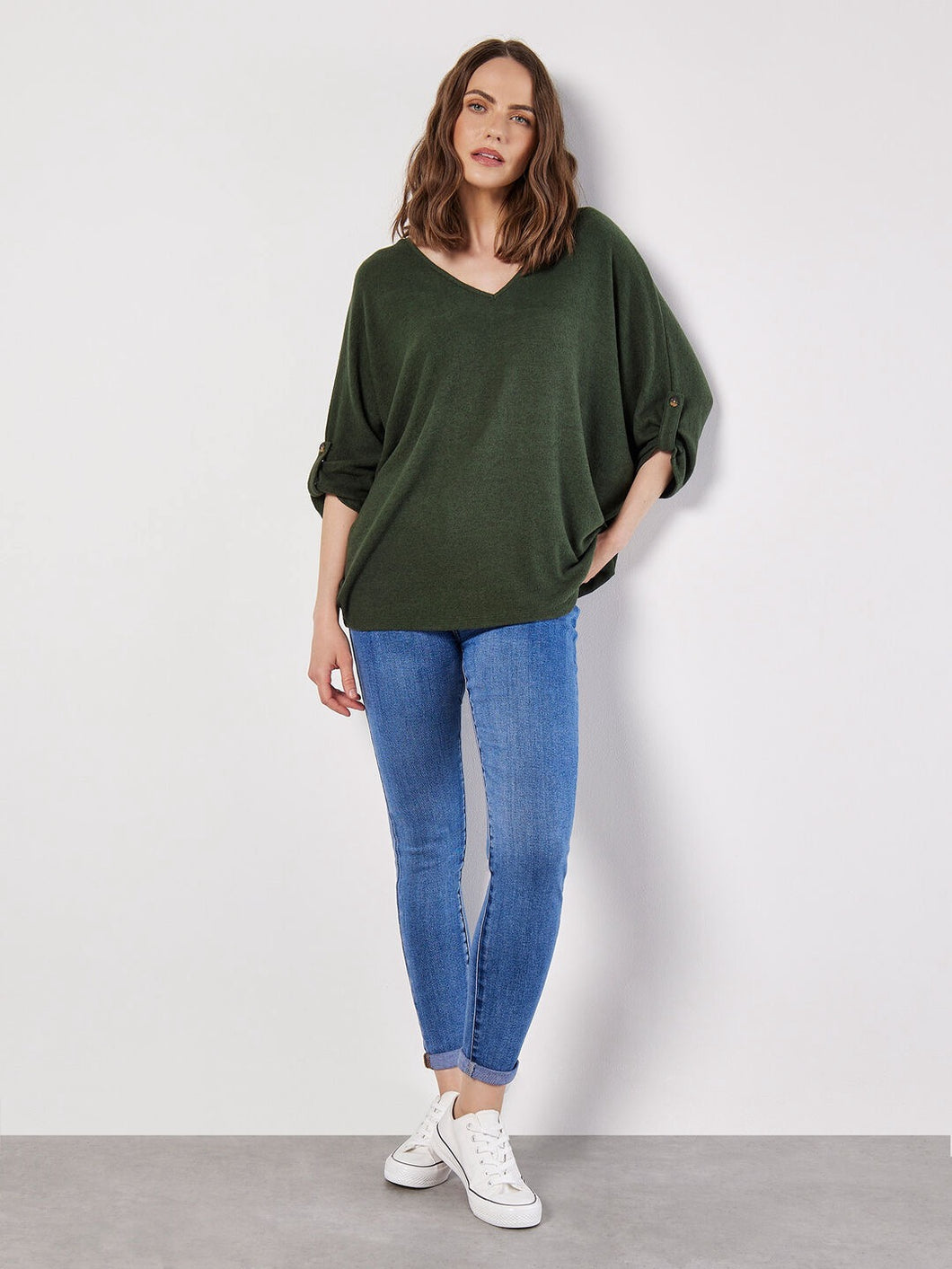 Soft-Toutch Oversized Batwing Top