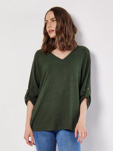 Soft-Toutch Oversized Batwing Top