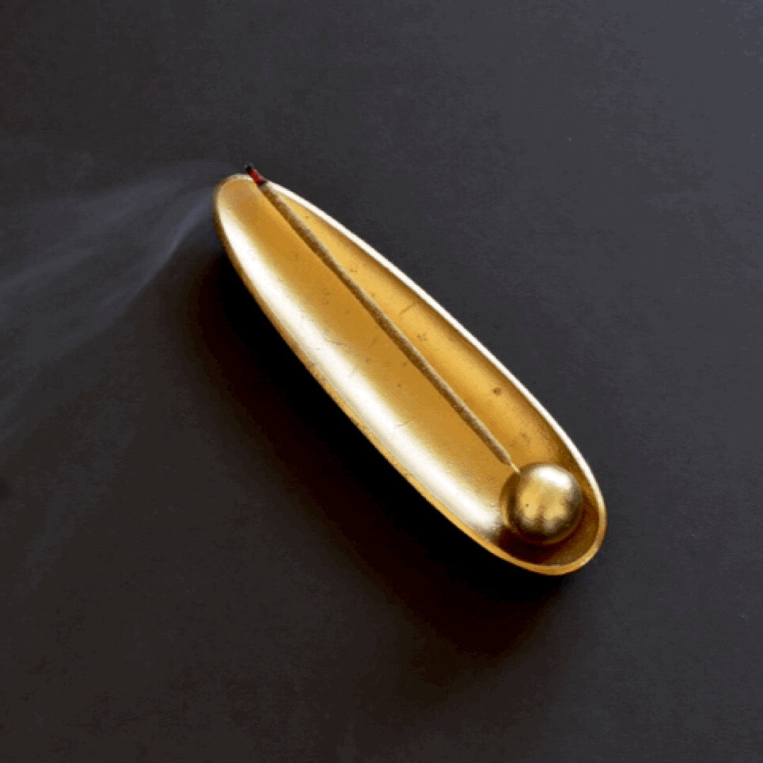 Gold Incense Holder