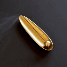 Load image into Gallery viewer, Gold Incense Holder - Indie Indie Bang! Bang!