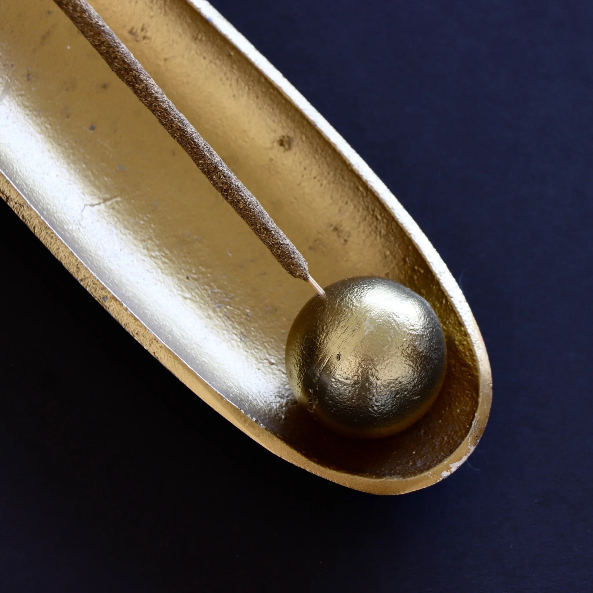 Gold Incense Holder - Thumbnail 3