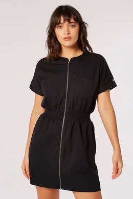 Zip Through Utility Dress - Indie Indie Bang! Bang!