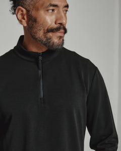 Rev Quarter-Zip Black