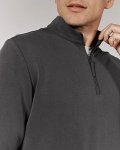 Rev Quarter-Zip Anthracite