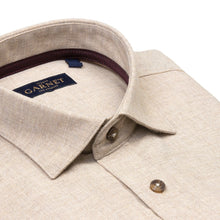 Load image into Gallery viewer, Beige Long Sleeve Woven Dress Shirt - Indie Indie Bang! Bang!