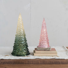 Load image into Gallery viewer, Pink Light Up Tree LED (Requires 3 AA Batteries)