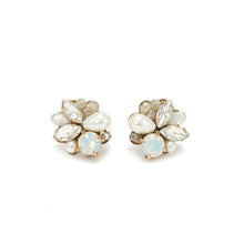 Load image into Gallery viewer, Shirley Stud Earrings - White - Indie Indie Bang! Bang!