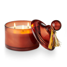 Load image into Gallery viewer, Brandied Pear Lidded Glass Candle