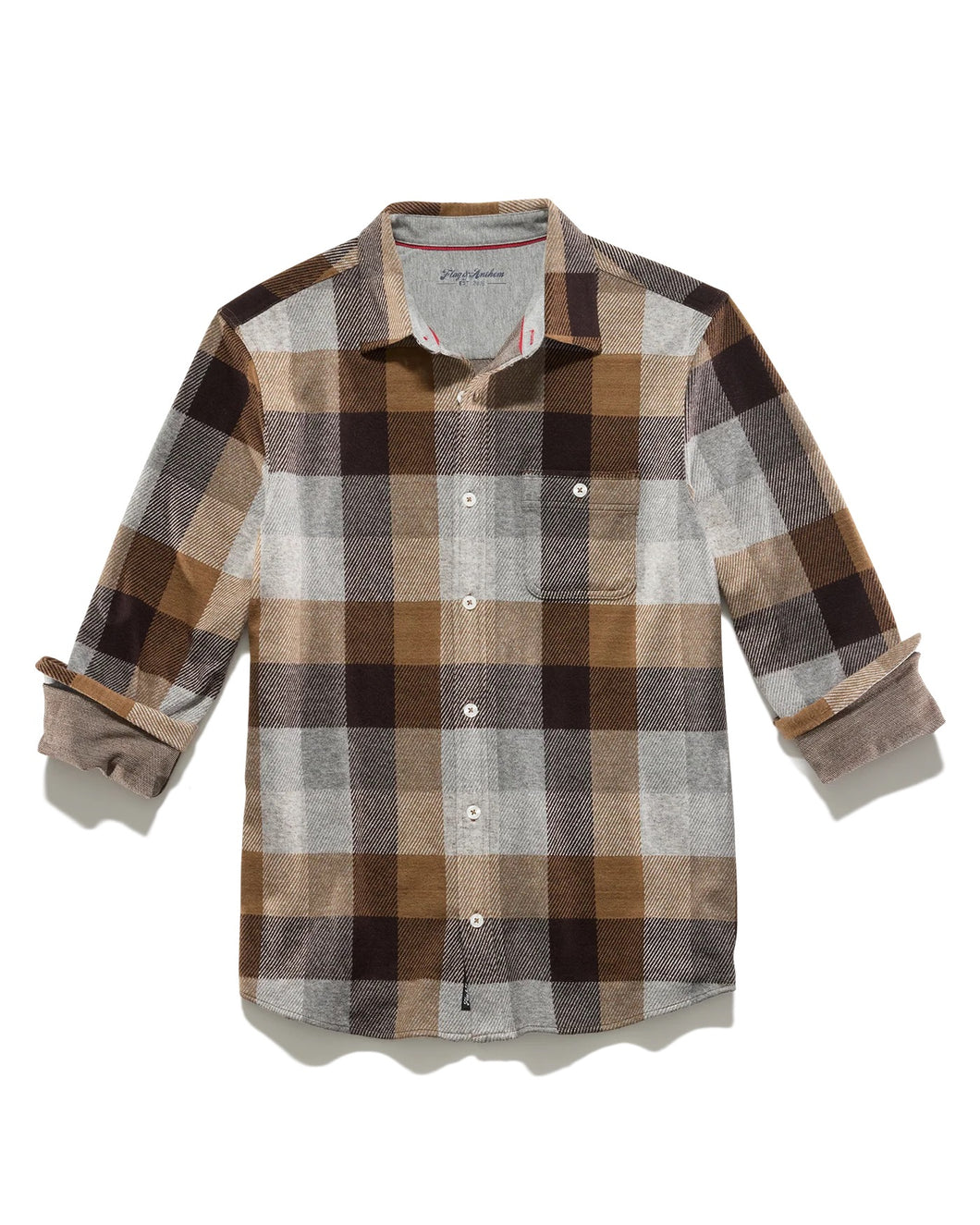 Mathis Stretch Long Sleeved Flannel Shirt - Indie Indie Bang! Bang!