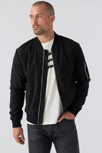 Keith Bomber Jacket - Black