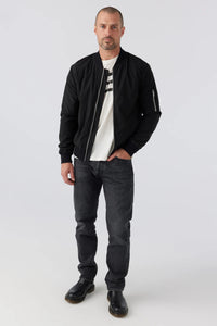 Keith Bomber Jacket - Black