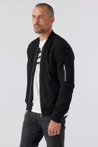 Keith Bomber Jacket - Black