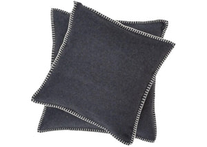 Solid Charcoal Pillow 20 X 20 - Indie Indie Bang! Bang!