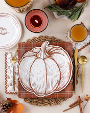 Load image into Gallery viewer, Fall Foliage Dinner Paper Napkin with Gold Foil
