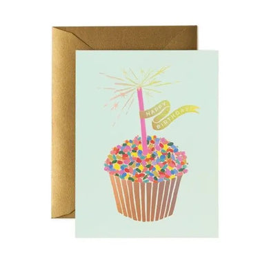 Happy Birthday Cupcake Card - Indie Indie Bang! Bang!