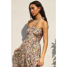 Load image into Gallery viewer, Morning Glory Halter Neck Tiered Dress