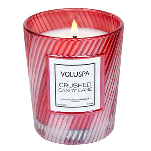 Crushed Candy Cane Classic Candle - Indie Indie Bang! Bang!