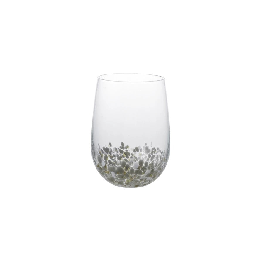 12 oz Confetti Glass