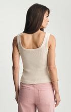 Load image into Gallery viewer, Mavi | Ribbed Square Neck Tank Top- Fog - Indie Indie Bang! Bang!
