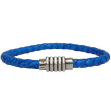 Load image into Gallery viewer, Men&#39;s Braided Leather Bracelet - Ocean - Indie Indie Bang! Bang!
