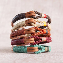 Load image into Gallery viewer, Nautical Leather Rope Bracelet - Indie Indie Bang! Bang!