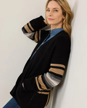 Load image into Gallery viewer, Sierra Springs Cardigan Black n Tan | Pendleton