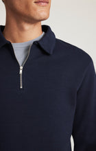 Load image into Gallery viewer, Half Zip Sweatshirt Regular Fit | Baritone Blue