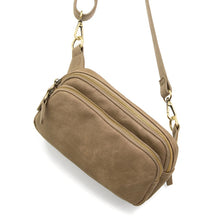 Load image into Gallery viewer, Kylie Double Zip Sling/ Belt Bag - Indie Indie Bang! Bang!