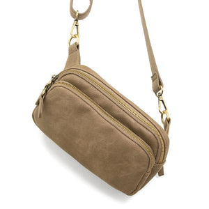 Kylie Double Zip Sling/ Belt Bag - Indie Indie Bang! Bang!