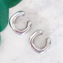 Load image into Gallery viewer, 14k Gold Balloon Hoop Earrings - Indie Indie Bang! Bang!