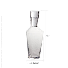 Load image into Gallery viewer, Serapha Mouth Blown Glass Decanter