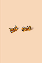 Load image into Gallery viewer, Bow Tie Pasta Studs 18K Gold - Indie Indie Bang! Bang!