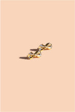 Load image into Gallery viewer, Bow Tie Pasta Studs 18K Gold - Indie Indie Bang! Bang!