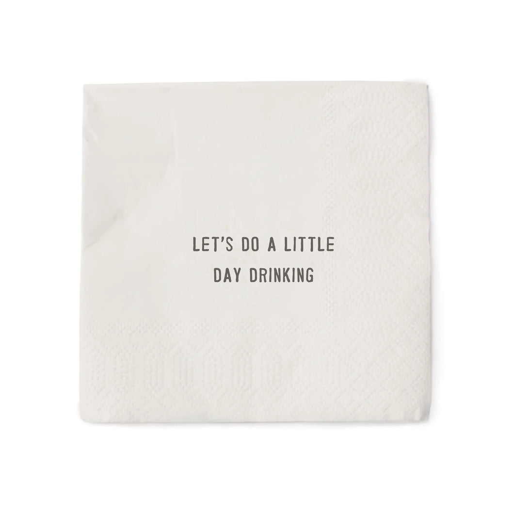 Let's Do A Little Day Drinking Cocktail Napkins - Indie Indie Bang! Bang!