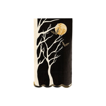 Load image into Gallery viewer, Night Tree Moon Dinner Paper Napkin with Gold Foil
