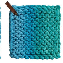 Load image into Gallery viewer, Cotton Crocheted Pot Holder 3 Styles